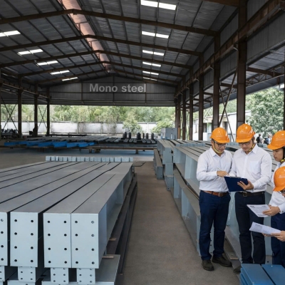 Gia Công kết cấu thép công nghiệp